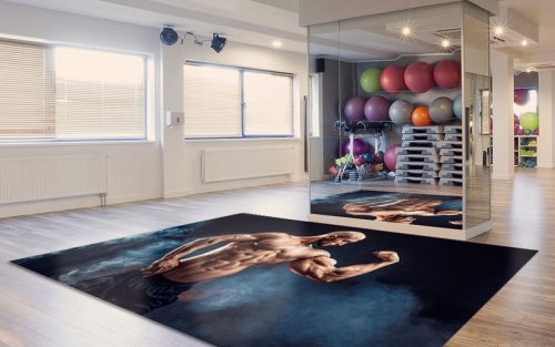 Gym Flooring Decor