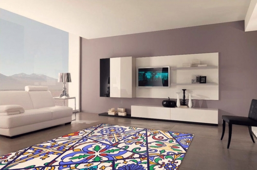 Designer Flooring Decor for Livingroom