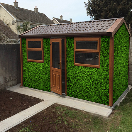 3D Décor for Garden sheds
