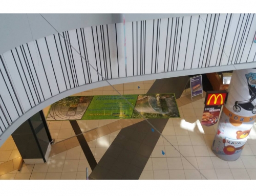 3D flooring for advertising – the new way people to find you