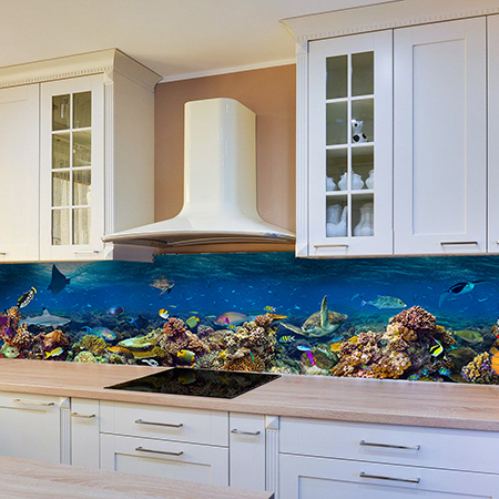 3D Decor for Backsplash