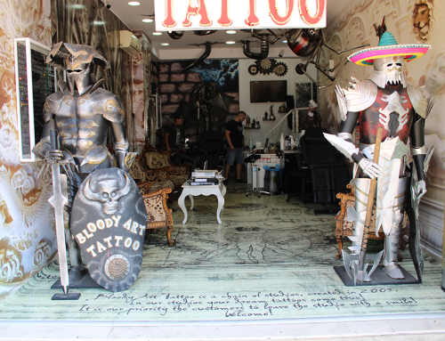 3D Flooring in Studio For Tattoos