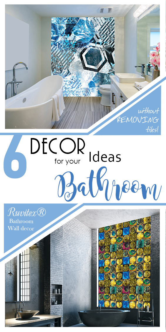 6 Decor Ideas For Your Bathroom Without, How To Change Bathroom Wall Tiles
