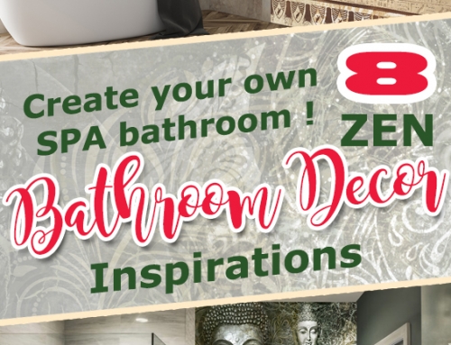 Create your own SPA bathroom ! 8 ZEN Bathroom Decor Inspirations