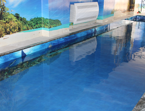 SWIMMING POOL WITH RUVITEX 3D DECOR