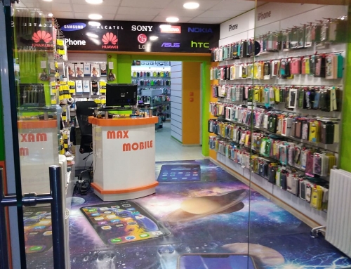 3D flooring in a gsm shop